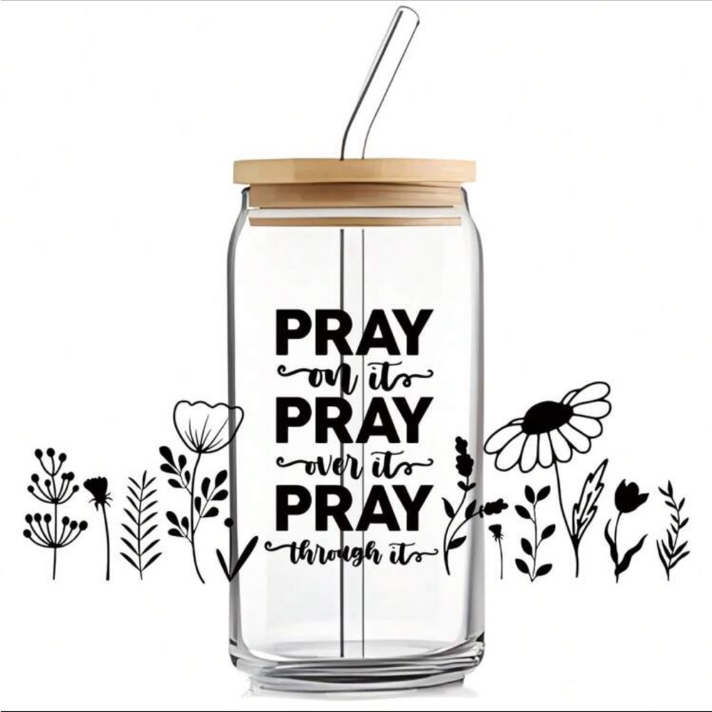 16 oz Glass tumbler